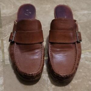 Timberland Comforia Slide on Tan Clogs